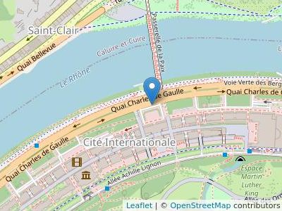 Association Soulier & Associes Cité Internationale - Map