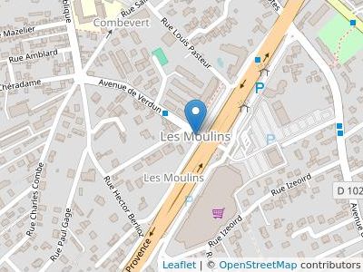 Cabinet Pupel Et Associes Allée des Cévennes Bp - Map