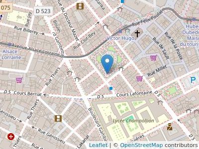 Selarl Lanza-Giroud-Bobant - Map