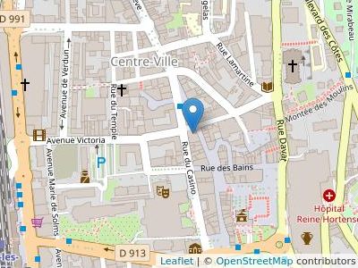 Cabinet de Me Lefant  - Map