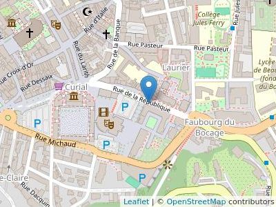 Cabinet de Me Saillet  - Map