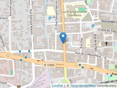 Maître Blanc Avocat - Map