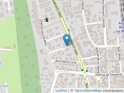 Cabinet de Maître Bertolo Christine - Map