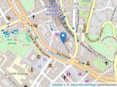 Cabinet de Me Anxionnaz - Map
