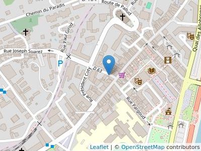 S.e.l.a.r.l Cabinet Sublet-Dubourgeat - Map