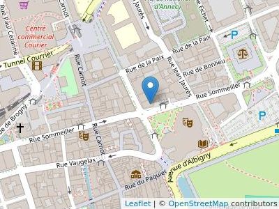 S.c.p. Bremant Gojon  Glessinger Sajous - Map