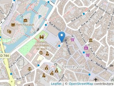 Scp Belot Mail-Fouilleul & Touraine - Map