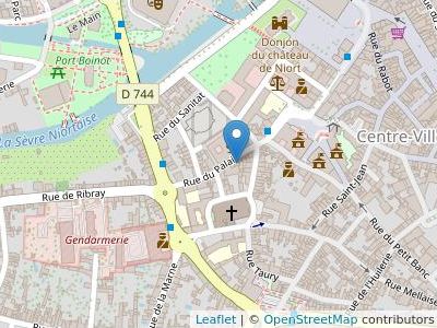 Selarl Avocats associés Buzy  Rebillard Simonneau Societe Juridique Et Fiscale - Map