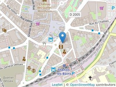 Immeuble le France - Map