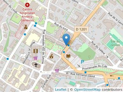 Le Clos Desjacques - Map