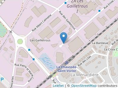 Les Gailletrous - Map