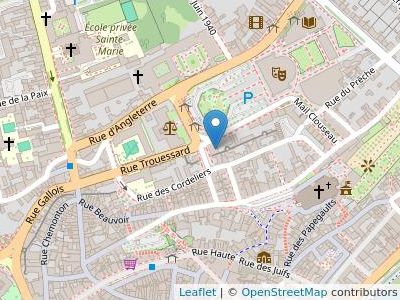 Le Parvis du Palais - Map
