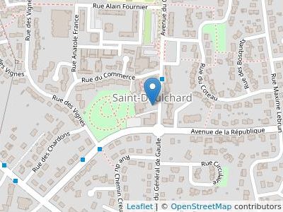 Me Eric Massereau route de Bourges - Map