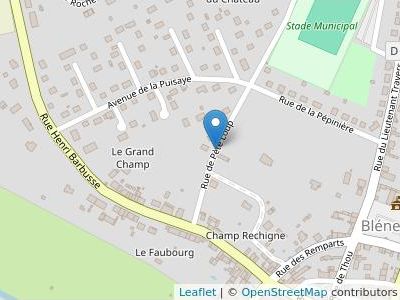 Avenue Bruat - Map
