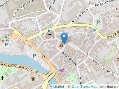 Scp Fagon/laurens/fleury Avenue Pierre Marzin - Map