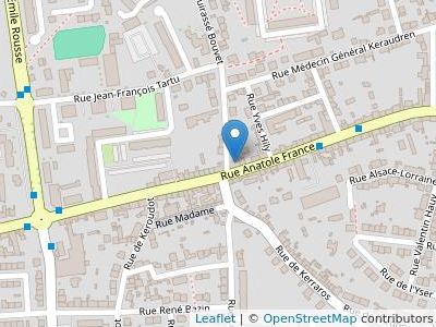 Zac de Kergaradec B.p - Map
