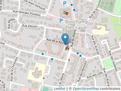 Zi sud Bld des Grands Bouessays - Map