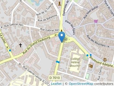 Scp Gerbet Renda Coyac-Gerbet - Map