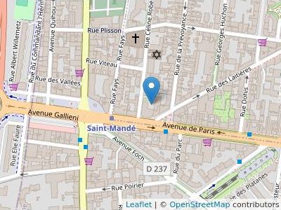 Maître Stéphane Amrane - Map