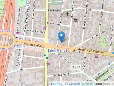 Maître Elisabeth Jaulin - Map