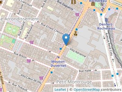 Villa Adrienne - Map