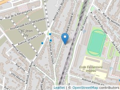 46-48 Avenue Aristide Briand - Map