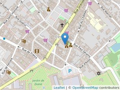 Selarl De Bourbon Busset 161,rue Grande - Map