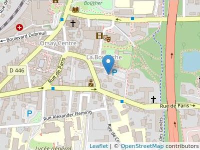 Cabinet de Me Soulie - Map