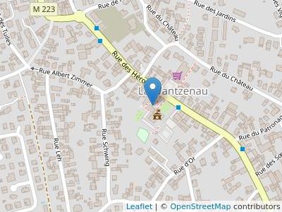 1a rue du Hirschfeld - Map