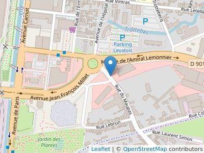 Fidal Avenue du Maréchal de Lattre de Tassigny - Map