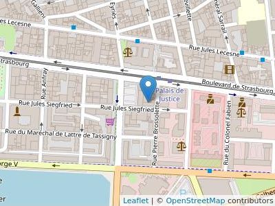 Scp Bourget Rique-Serezat - Map