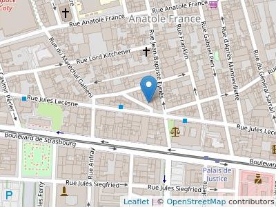 Scp Laville Et Demoget - Map