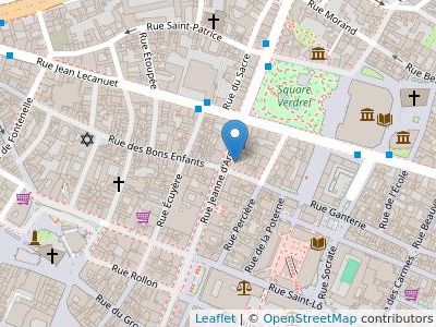 De Saint-Remy Caroline case n° - Map