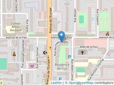 Résidence Berlioz - Map