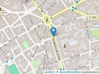 Maître Marie-Pierre Saury - Map