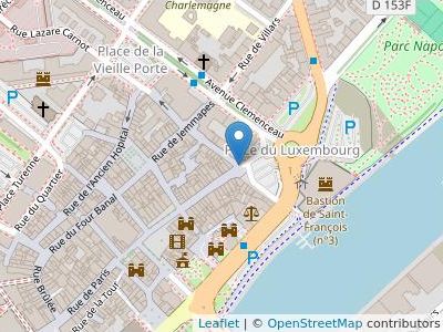 Maître Claire Lallement - Map