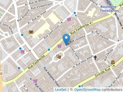 Maître Marie-Hélène Calonne 42b rue Félix Adam - Map