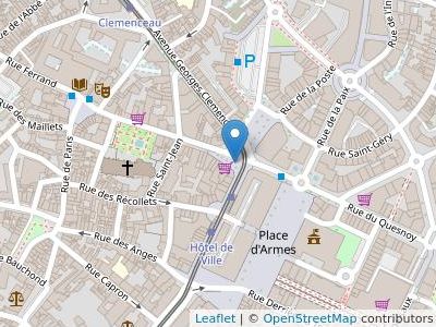 Me Armand Audegond - Map