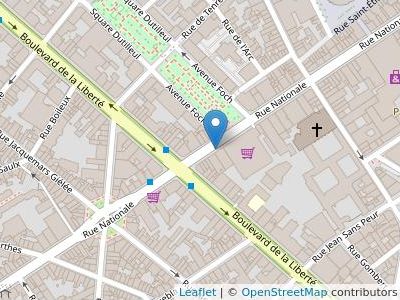 Immeuble Espace Juridique  - Map
