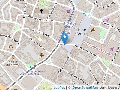 Scp Godin-Grillet-Honnart-Hisbergues - Map