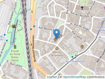 Scp Trussant-Dominguez 20ter, Rue de Beaumont - Map